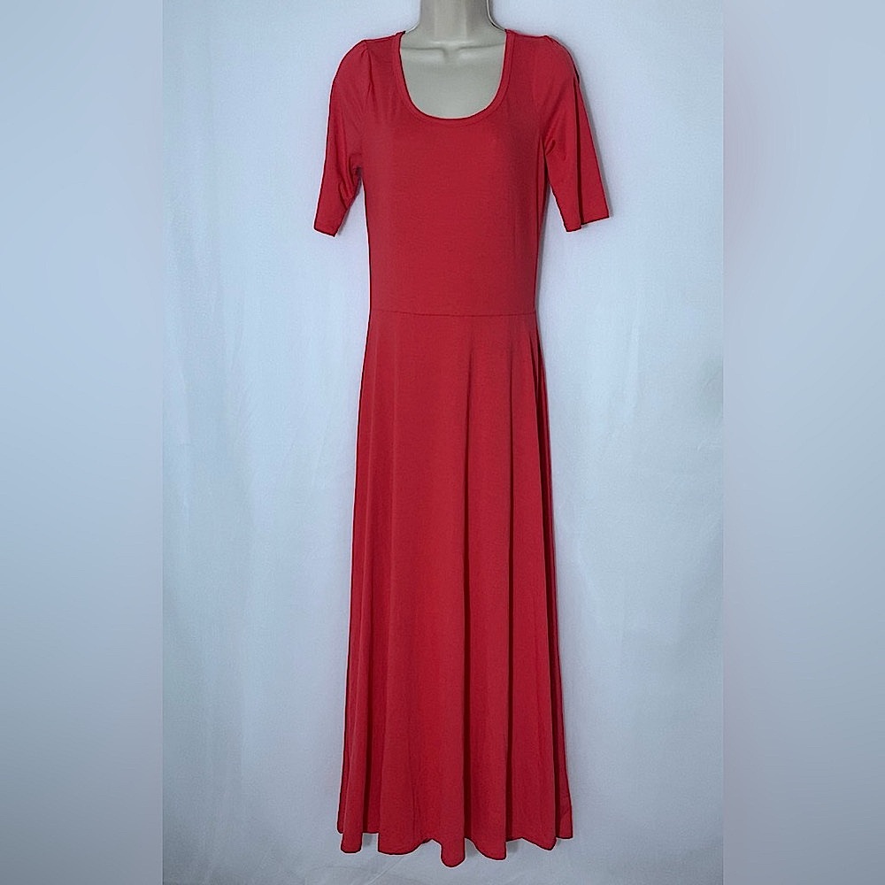 Brand New LulaRoe Orange Coral color Dress